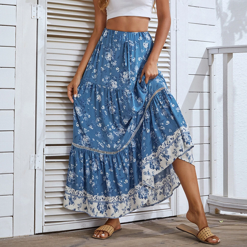 Boho gypsy cheap skirts