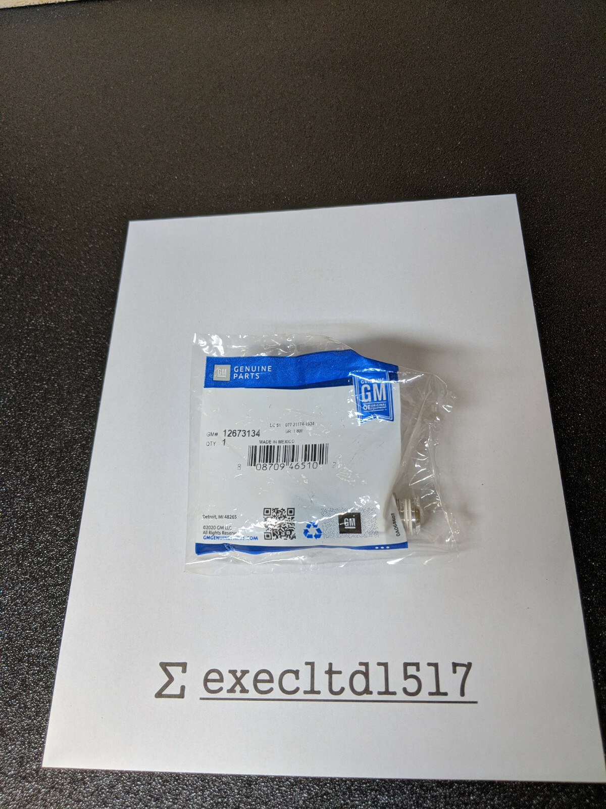Pressure Sensor, 5.3l, 6.2l