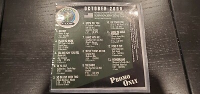 Promo Only DJ CD - RYHTHM CLUB October 2000 | eBay