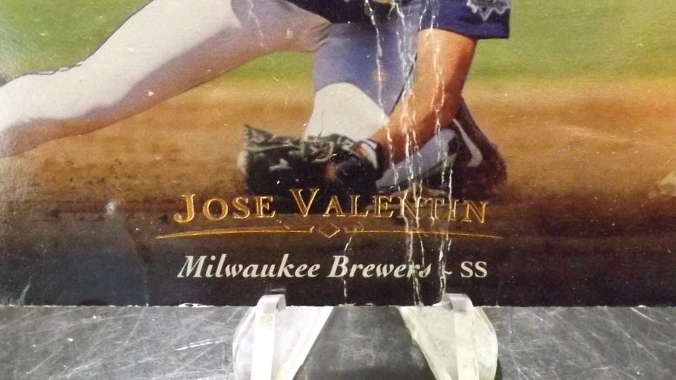 Tarjeta coleccionable de béisbol José Valentín Foto 2 de 4