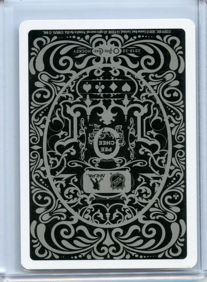 2019-20 O-Pee-Chee Playing Cards #JS Johnny Gaudreau - Image 2 of 2