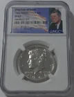 1964 NGC PF67 Proof Silver Kennedy Accent Hair Half JFK Coin 50c Signature Label