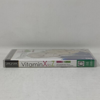 Vitamin X to Z Limited Edition Box Set Playstation PSP Japanese