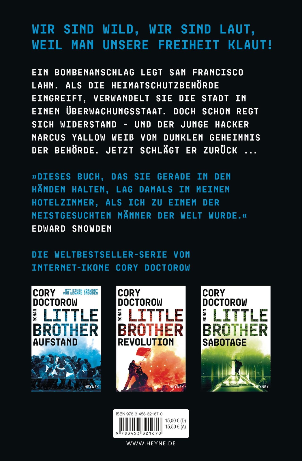 Thumbnail - Cory Doctorow Little Brother - Aufstand