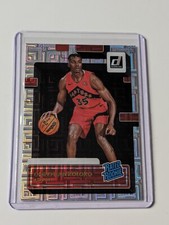 Panini Donruss 2022 Christian Koloko Raptors Rated Rookie RC Choice NBA
