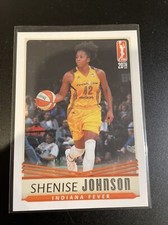 2016 Rittenhouse WNBA Shenise Johnson Indiana Fever Miami Florida Hurricanes