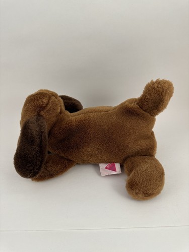 Vintage 1973 Dakin Plush Tan Brown Puppy Dog Stuffed Animal 9” - Picture 3 of 8
