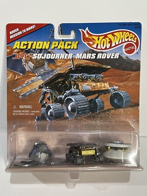 Vintage Hot Wheels Mattel Action Pack JPL Sojourner Mars Rover 1996