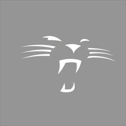 Carolina Panthers #8 1 Color Vinyl Decal Sticker Window Car Wall