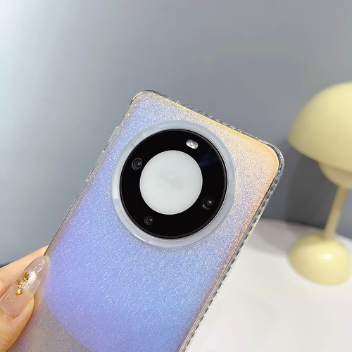 Fluorescent Iridescent Translucent Case Color Changing Cover For Huawei Mate 60 - Picture 3 of 13