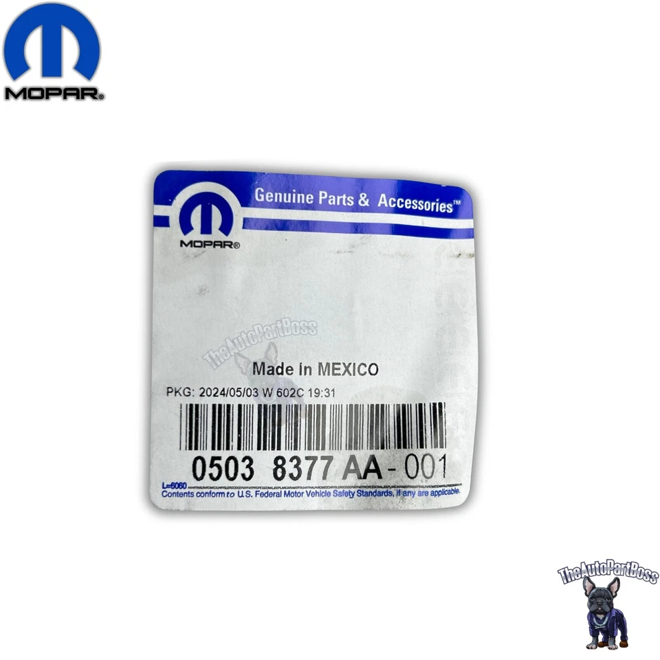 Junta da panela de óleo do motor 11-23 6.4L fabricante de equipamento original Mopar 5038377AA - Imagem 3 de 4