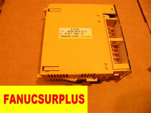 GE FANUC A03B-0819-C113 AID16K 1 YEAR WARRANTY - 第 1/1 張圖片