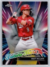 2024 Topps Chrome Update #FSU-8 MATT MCCLAIN Future Stars Refractor