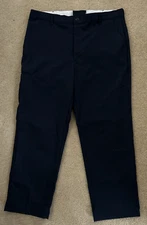 NEW Red Kap Men’s 42 X 32 Blue Work Pants Industrial Uniform Cell Phone Pocket