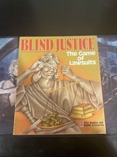Blind Justice The Game of Lawsuits by Avalon Hill 1989