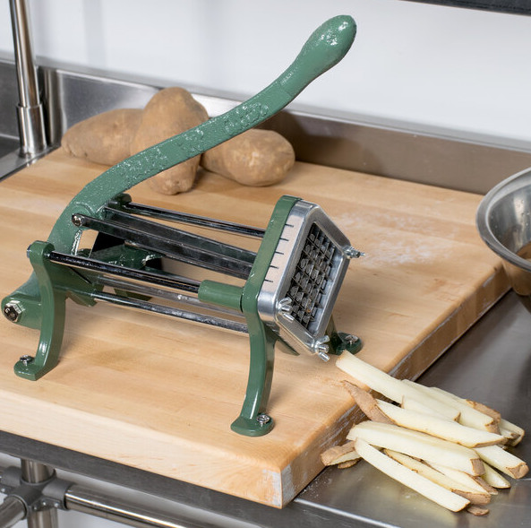 1/2" French Fry Potato Cutter, Commercial, Countertop, Slicer, Heavy Duty