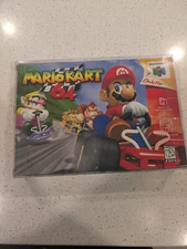 Mario Kart 64 (Nintendo 64) In Box with Collectors Case