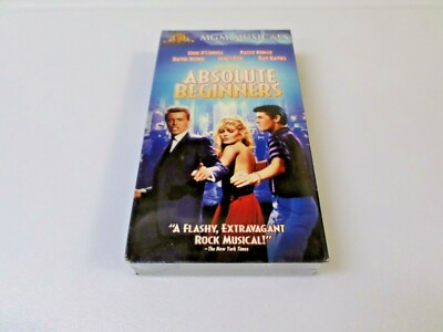 Absolute Beginners (1986) - (VHS, 2000) - DAVID BOWIE / PATSY KENSIT - NEW
