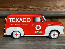 18 Inch Texaco Gasoline Chevrolet Delivery Truck Die Cut Sign