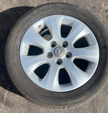 VAUXHALL INSIGNIA 09-17 17'' 5 STUD ALLOY WHEEL & TYRE 225 55R 17 TK77