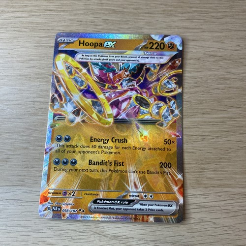 098/182 Hoopa ex Double Rare - Pokemon TCG: Paradox Rift - Near Mint/Mint