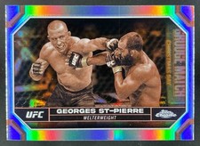 GEORGES ST-PIERRE 2024 TOPPS CHROME UFC SEPIA REFRACTOR #68