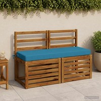 Bankkissen Soest 100 % Polyester Himmelblau 120 X 40 X 8 Cm