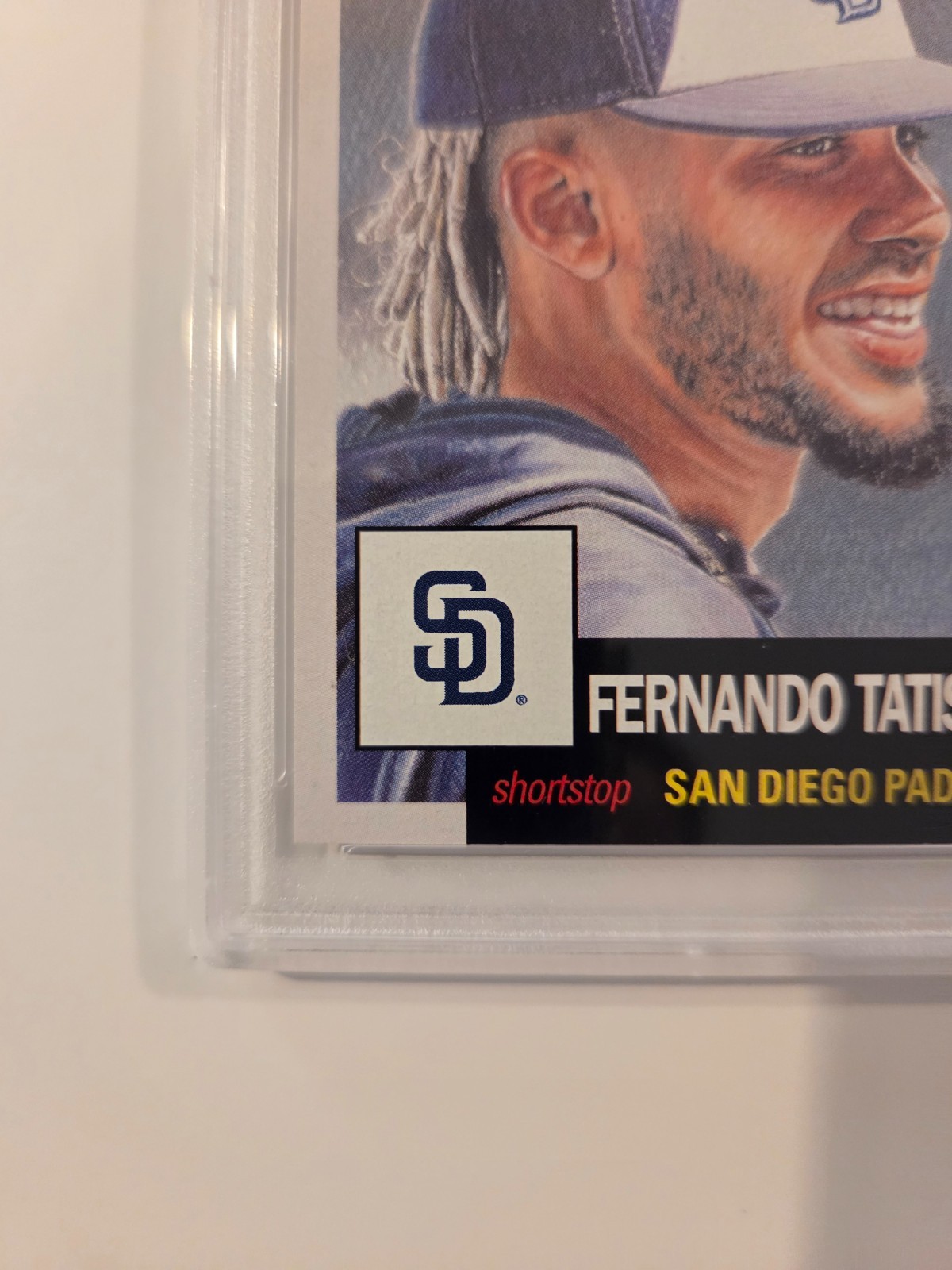 2019 Topps Living Baseball Fernando Tatis Jr RC #173 PSA 9 view 2