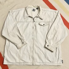 Vintage Quiksilver Canvas Work Jacket Mens XL 90s Silver Edition Surf Skate 80s