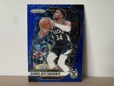 Giannis Antetokounmpo /49 - 2024-25 Panini Prizm #85 - Blue Choice