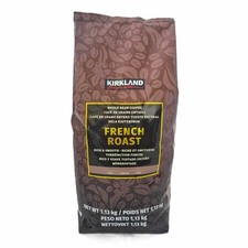 Kirkland Signature French Roast Whole Bean Coffee Pack of 1.13kg 22.56 per kilo