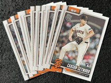 2026 Topps Series 1 - Carson Seymour - #112 - RC - Giants -  LOT OF 10 - NM/Mint