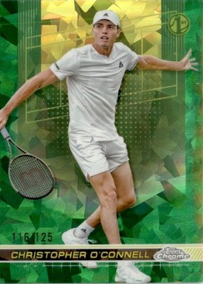 Christopher O'Connell 2024 Topps Chrome Sapphire Green RC #150 116/125