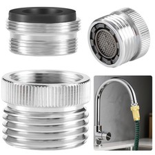 Faucet Adapter with Aerator,Garden Hose to Sink Faucet Adapter,Faucet to Gard...