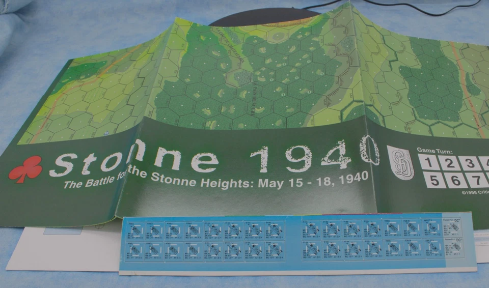 Critical Hit Stonne 1940 France WWII ASL Compatible Module w/ Map & Counters - Image 3 of 4