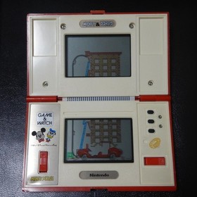 Nintendo Game & Watch DM-53 Mickey & Donald Rare Operation confirmation junk
