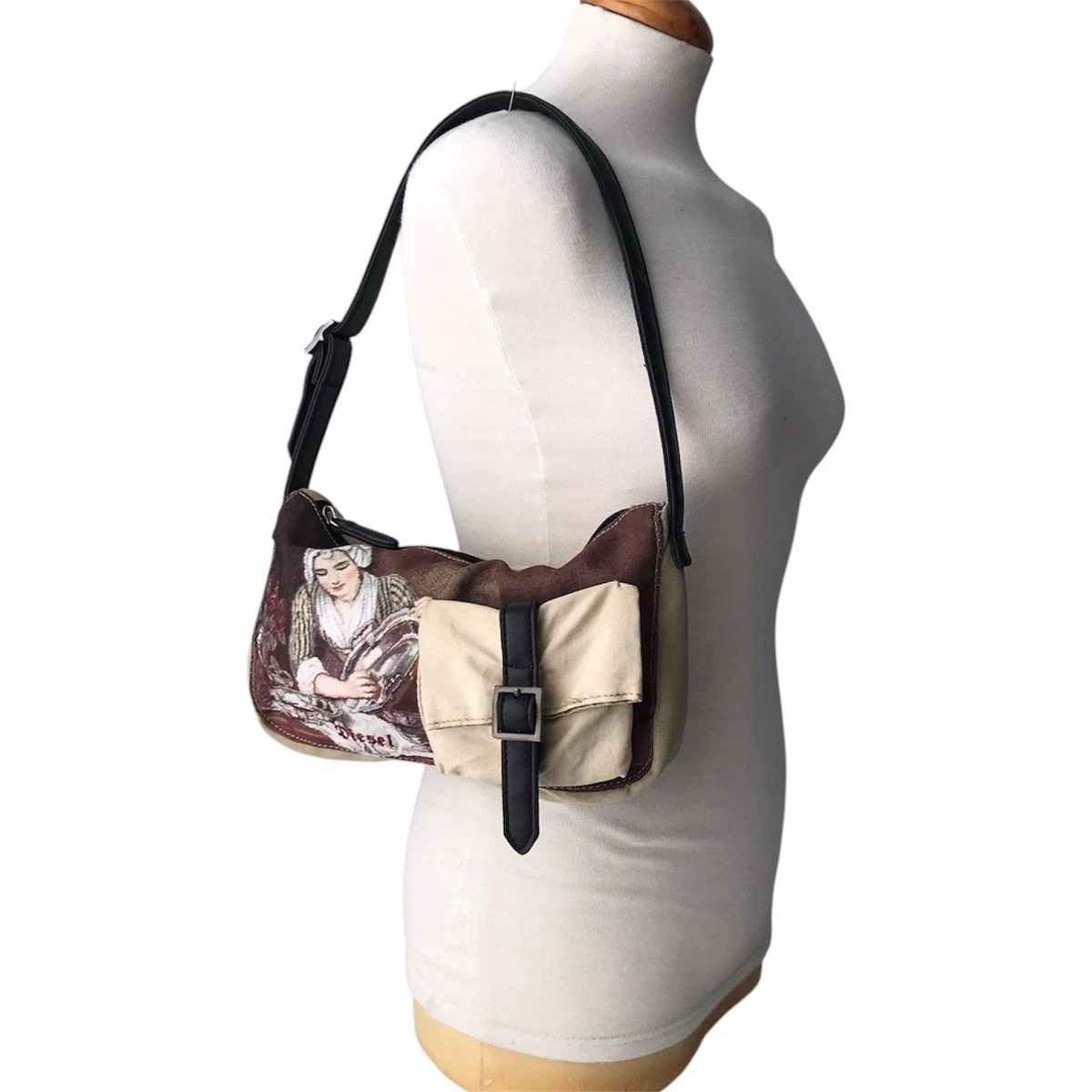 Diesel Canvas Exterior Bags & Handbags for Women for sale - eBay