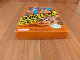 Nr MINTY BOX CIB Donkey Kong Classics complete in nes Collector lot CLEAN A+