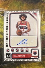2023-24 Panini Donruss Optic - Signature Series Isaiah Livers #SS-LRS