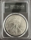 2022 American Silver Eagle PCGS MS-70 First Day of Issue 1oz Fine Silver