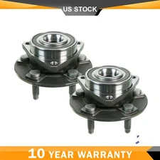 Wheel Bearing Hub For Cadillac CTS XTS Chevy Camaro Impala Front & Rear 2pcs