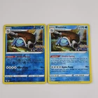 Pokémon Go Blastoise 17/78 Holo & Reverse Holo Rare Card Lot NM+ 2022 Pack Fresh