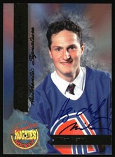 1994-95 Signature Rookies Authentic Signatures Milan Hejduk 69 Auto