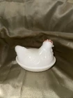 Vintage Milk Glass Nesting Hen