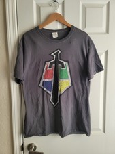 Voltron Sword Shirt 80 S Cartoons Voltron T Shirt Men Women Color Grey Size M L