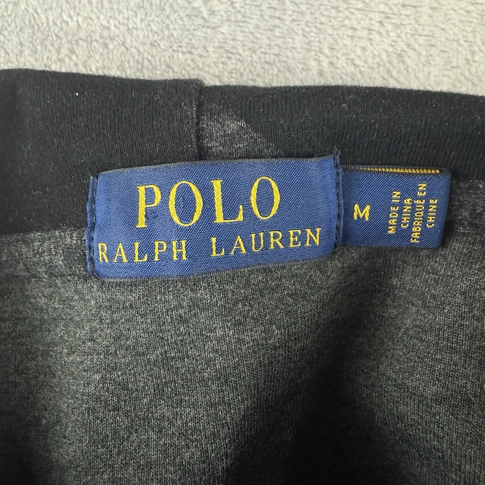 Moletom Polo Ralph Lauren com capuz masculino grande preto asteca sudoeste pulôver - Imagem 4 de 4