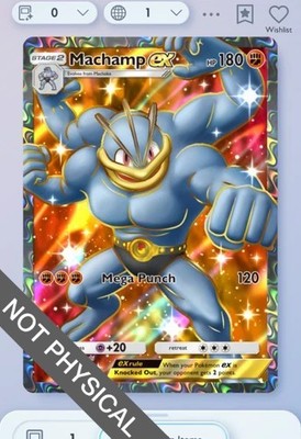 Pokemon TCG POCKET - Machamp Full Art 2⭐, Genetic Apex, English