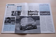 Rallye Racing 15/1989 Opel Senator B CD 3.6 von Lexmaul mit 230PS im TEST auf 2