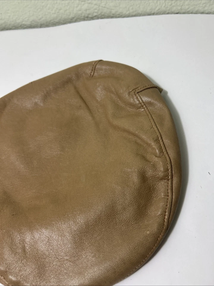 Gorra Borsalino Doria Hiedra Newsboy Cuero Marrón Hecha en Italia Talla Grande Foto 4 de 4