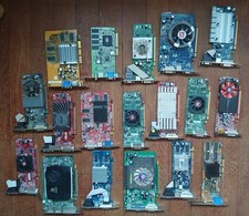 Lot 18 Carte Graphique Ordinateur Informatique Vintage Ancien Voir Photo